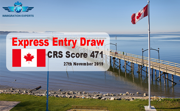 Latest Express Entry Draw - November 27, 2019