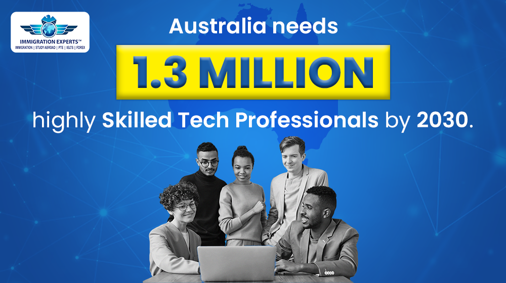 Australia needs 1.3 million highly skilled tech professionals by 2030